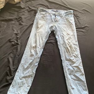 Hollister light wash jeans lightly worn